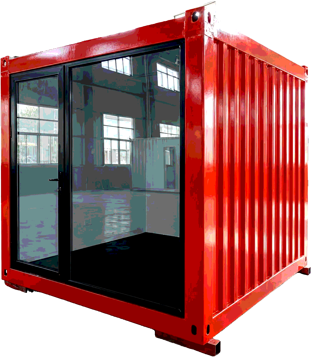Alpenhutt Jungfrau unit — signal red finish